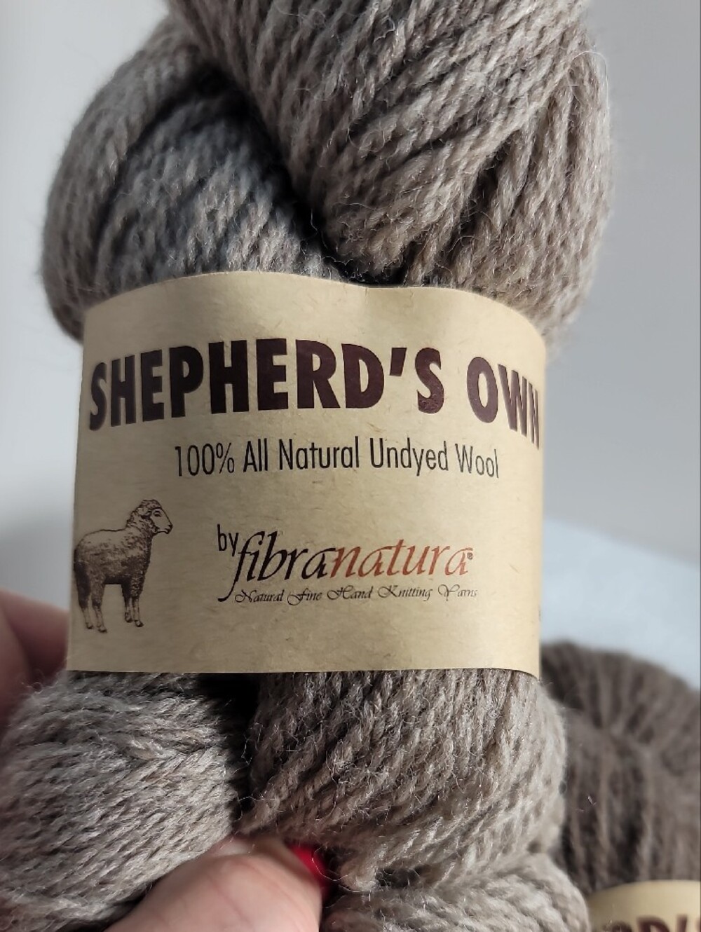 Shepherd's Own Natural Wool Yarn Bundle - Taupe & Brown 5 Skeins - NWT - Picture 2 of 9